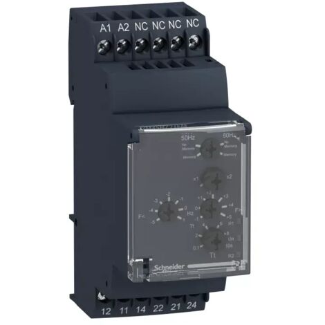 Schneider Electric Netzfrequenzwächter, 40-70 Hz, 102-308 VAC, 2 W RM35HZ21FM