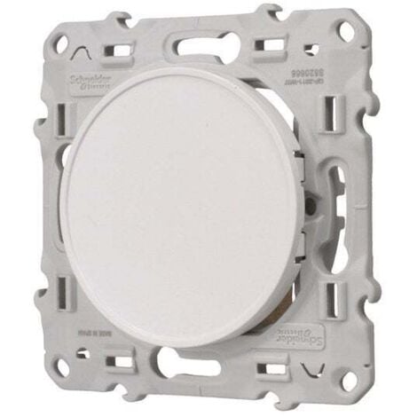 SCANELEC Obturateur à vis - Blanc - Odace - Schneider
