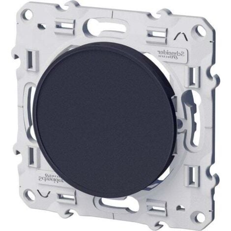 SCHNEIDER ELECTRIC Obturateur Odace, gris anthracite