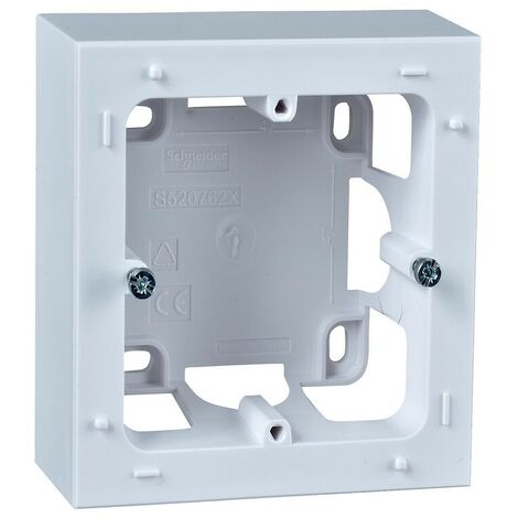 Schneider Electric ODACE STYL boîte montage saillie blanc 85mm
