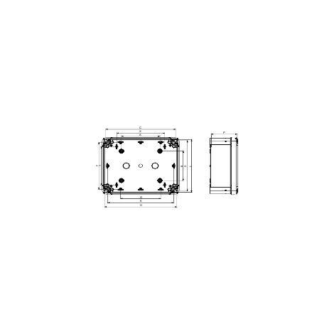 Schneider Electric PanelSeT TBS NSYTBS342912 Boîtier mural 291 x 341 x 128 ABS gris clair (RAL 7035) 1 pc(s) C883881