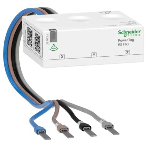 SCHNEIDER-ELECTRIC POWERTAG F63 3P+N R9M70.