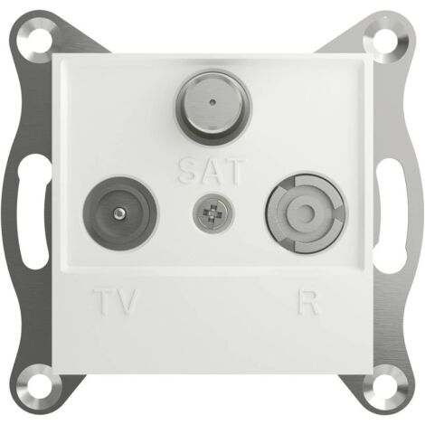 Schneider Electric Presa TV, radio, SAT Asfora Bianco (RAL 9003) EPH3570121D 1 pz.