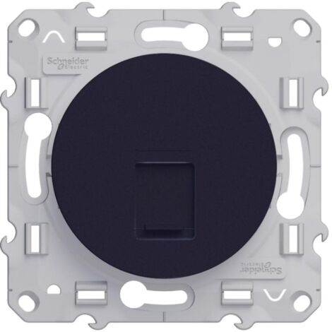 SCHNEIDER ELECTRIC Prise rj45 Odace, anthracite