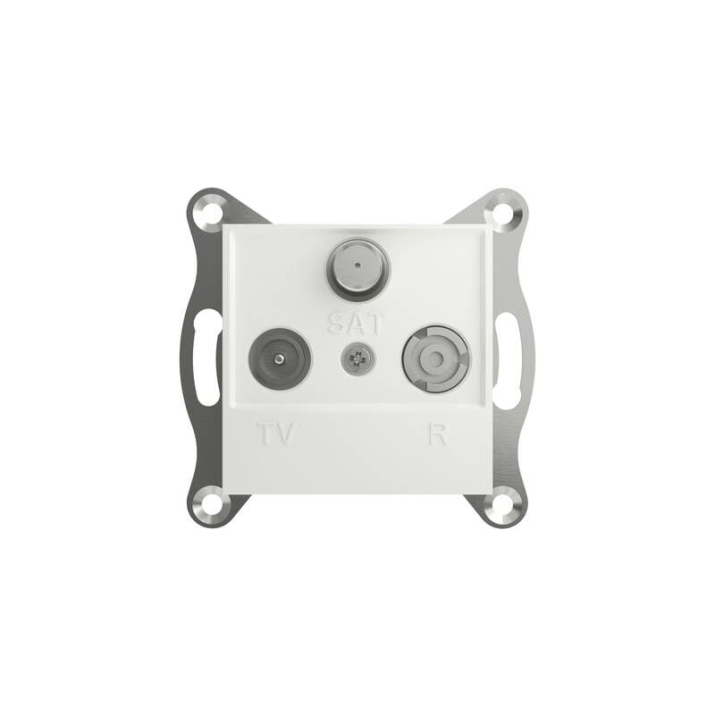 Prise tv, radio, sat asfora blanc (ral 9003) EPH3570121D - Schneider Electric