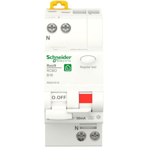 Schneider Electric R9D01616 Interruttore Fi/LS, Grigio