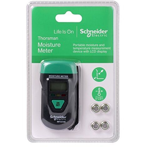 SCHNEIDER ELECTRIC SC5IMT23208 - TESTER DI UMIDITÀ, COLORE: VERDE