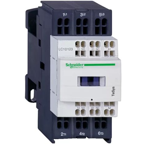 Schneider Electric SCHÜTZ 18A-24VDC   FEDERKLEMM. (LC1-D183BL)
