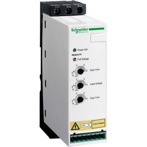 Schneider Electric SOFTSTARTER 22A/3X200-480VAC T (ATSU01N222LT)