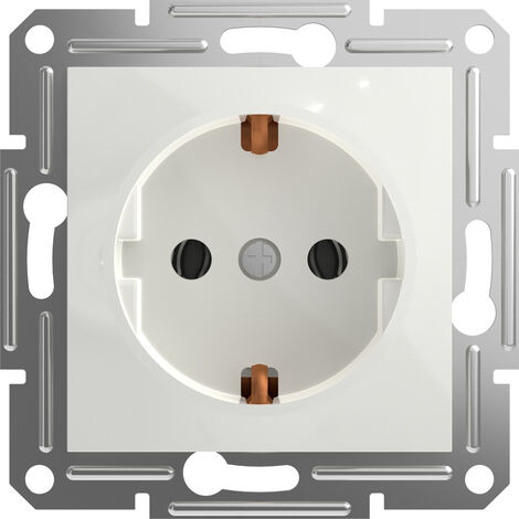 Schneider Electric Steckdose Asfora Weiß (RAL 9003) EPH2970121D 1 St.