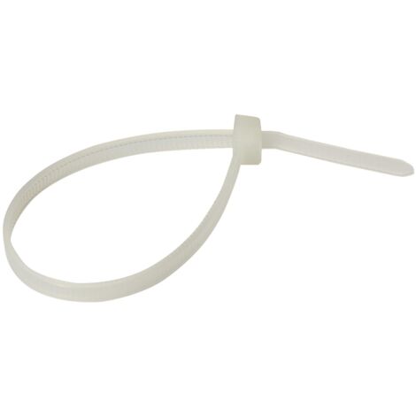 Schneider Electric Thorsman 100 fascette stringicavo in poliammide 370 x 4,8 mm, colore trasparente, diverse dimensioni, bordi arrotondati lisci, super resistenti, fascette autobloccanti per la