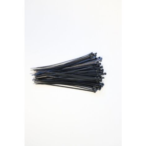 Schneider Electric Thorsman - Fascette stringicavo in poliammide, 200 x 3,6 mm, 100 pezzi, colore nero, varie dimensioni, bordi arrotondati lisci, super resistenti, fascette autobloccanti per la
