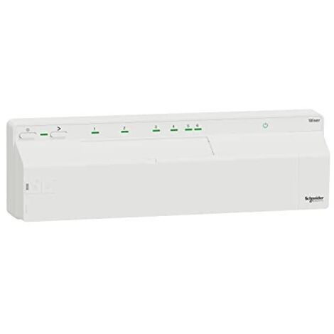 Schneider Electric Wiser CCTFR6610 Barra di distribuzione riscaldamento a pavimento