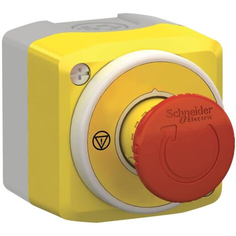 Schneider Electric XALK178W3B140G pulsante di arresto di emergenza nell'alloggiamento 1 NA, 2 NC IP66, IP67, IP69, IP69