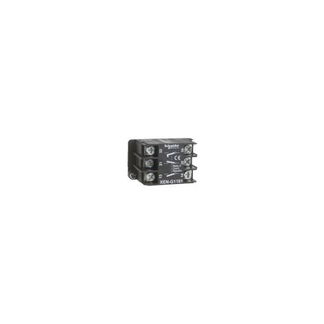 SCHNEIDER ELECTRIC XENG1191 XENG BLOC DE CONTACT À RAPPEL, 10 A, 600V