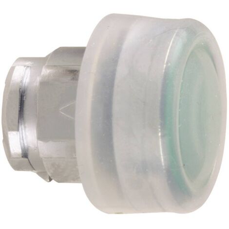 Schneider Electric ZB4BP3 Harmony ZB4BP3 Pulsante con coperchio di protezione, Piatto 1 tasto Verde Sblocco a pressione