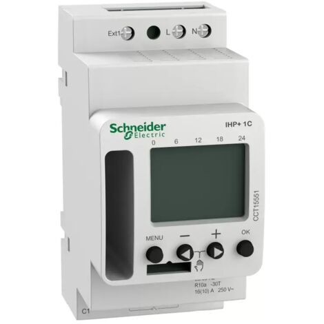 Schneider Electric ZEITSCHALTUHR  16A 1K  1SEC. (IHP+ 1C 84SP.PL.)