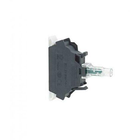 Schneider elemento led integrato bianco 24v a molla zbvb15