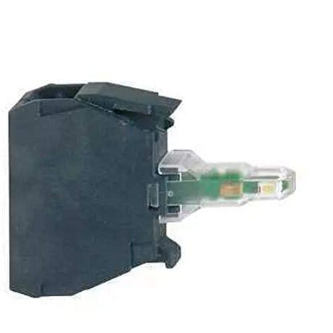 Schneider elemento luminoso giallo 110v con led integrato zbvg5