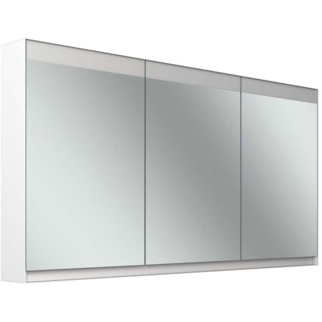 Schneider FILO HCL Spiegelschrank, Unterputz, Lichtband oben,