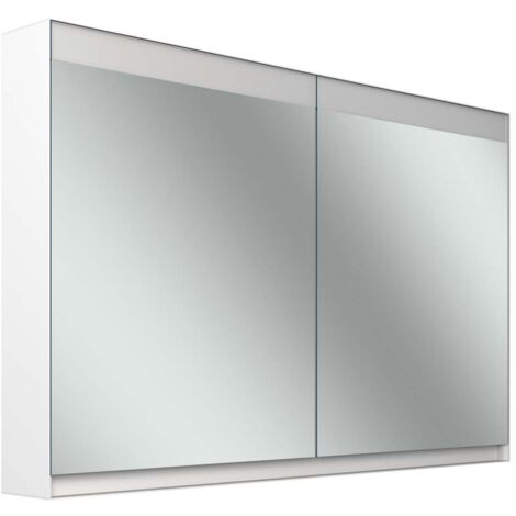 Schneider FILO HCL Spiegelschrank, Unterputz, Lichtband oben,