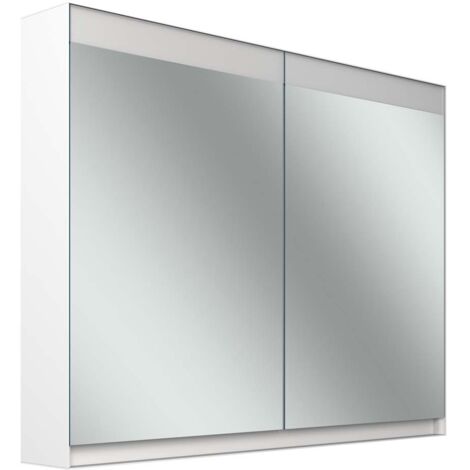 Schneider FILO HCL Spiegelschrank, Unterputz, Lichtband oben,