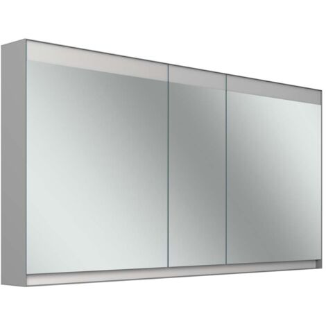 Schneider FILO HCL Spiegelschrank, Unterputz, Lichtband oben,