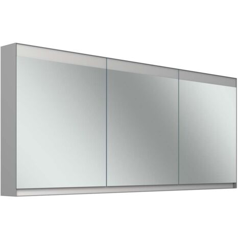 Schneider FILO HCL Spiegelschrank, Unterputz, Lichtband oben,