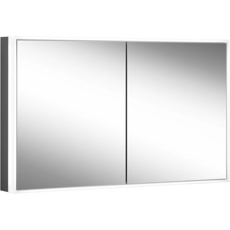 Schneider GLOW classic HCL Spiegelschrank, 2 Türen 60/60cm,