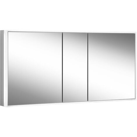 Schneider GLOW classic HCL Spiegelschrank, 3 Türen 60/30/60cm,