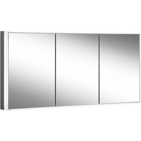 Schneider GLOW classic HCL Spiegelschrank, 3 Türen 60/60/60cm,
