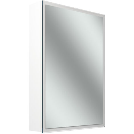 Schneider GLOW D2W Spiegelschrank, 1 Tür 50cm, Anschlag links,