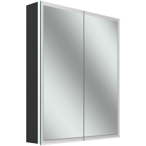 Schneider GLOW D2W Spiegelschrank, 2 Türen 30/30cm,