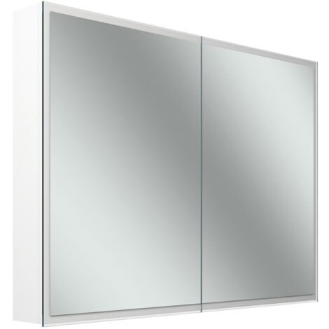 Schneider GLOW D2W Spiegelschrank, 2 Türen 50/50cm,