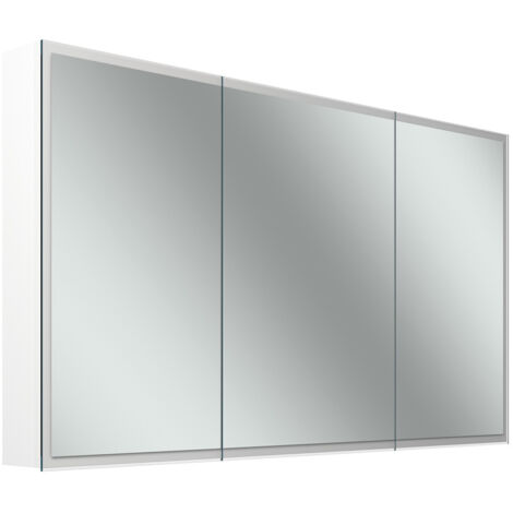 Schneider GLOW D2W Spiegelschrank, 3 Türen 40/50/40cm,