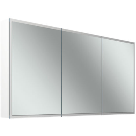 Schneider GLOW D2W Spiegelschrank, 3 Türen 50/50/50cm,