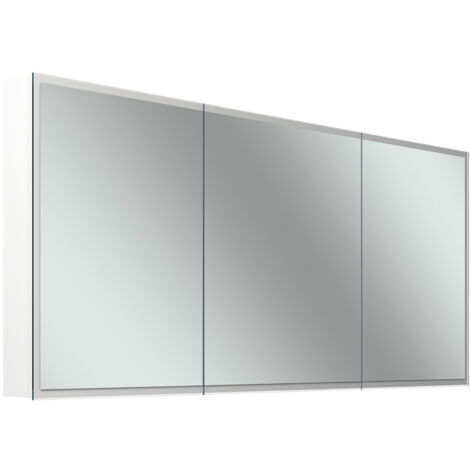 Schneider GLOW D2W Spiegelschrank, 3 Türen 50/60/50cm,