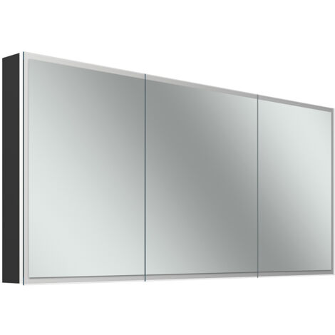 Schneider GLOW D2W Spiegelschrank, 3 Türen 50/60/50cm,