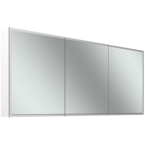 Schneider GLOW D2W Spiegelschrank, 3 Türen 60/60/60cm,