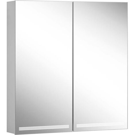 Schneider GRACE TW Lichtspiegelschrank, 2 Türen 35/35cm,