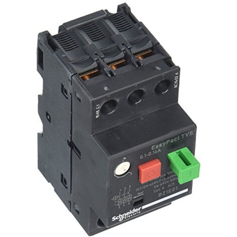 SCHNEIDER GZ1E01 0,1 EASYPACT TÉLÉVISEURS DISJONCTEUR MOTEUR, BLANC SCHNEIDER ELECTRIC