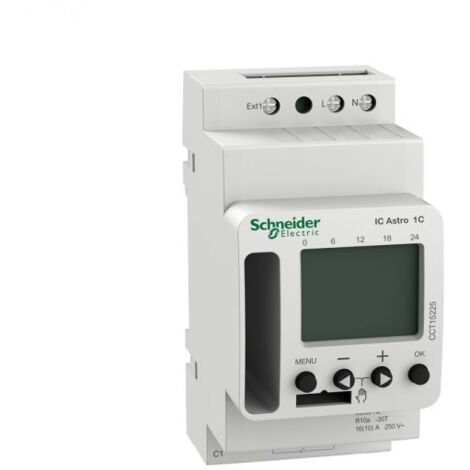 Schneider Interruttore crepuscolare programmabile Acti 9 IC Astro 1C SMART - CCT15225