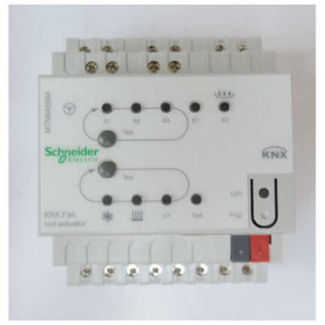 Schneider KNX  MTN645094 FAN COIL CONTROLLER ACTUATOR REG-K LIGHT