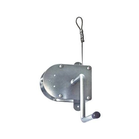 Schneider Kurbel 3 m Eisen verzinkt für Grillroste max. 40 Kg Gesamtgewicht