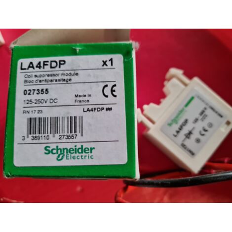 SCHNEIDER LA4FDP Bloc Antiparasite 125-250 DC