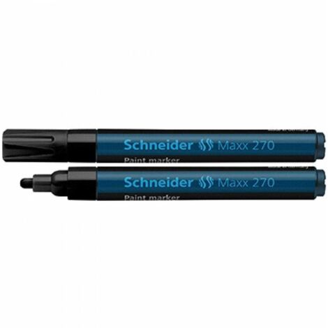 Schneider Lackmarker Maxx 270 127001 1-3mm Rundspitze schwarz