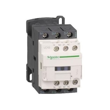 SCHNEIDER ELECTRIC Schneider LC1D32P7 Contactor TeSys LC1D 3P ac3 440V 32A