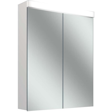 Schneider LOW basic 15 LED-Lichtspiegelschrank, 2 Türen 35/35cm,