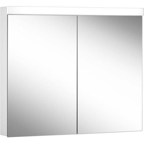 Schneider LOW basic LED Armoire de toilette avec éclairage, 2