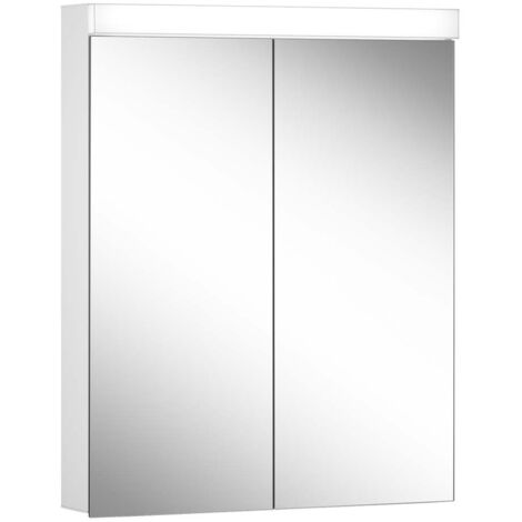 Schneider LOW basic LED-Lichtspiegelschrank, 2 Türen 30/30cm,